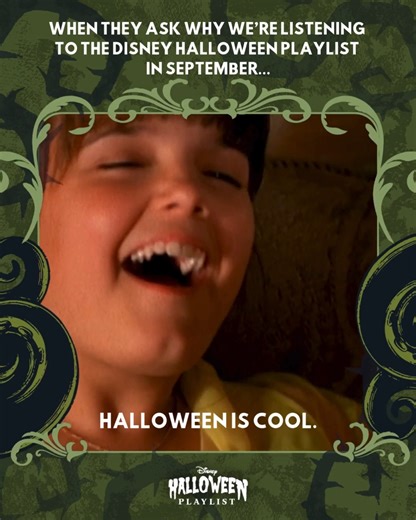 25K views · 109 reactions | Did she stutter?  Listen to your favorite haunting sounds from your favorite Disney movies on the Disney Halloween playlist. https://open.spotify.com/playlist/37i9dQZF1DWYa1w6FMMTnG Halloweentown is available now on Disney+. | Walt Disney Records | Facebook