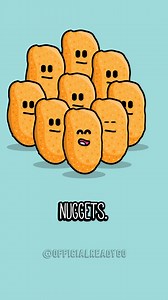 707K views · 25K reactions | You've been nuggeted. Audio: @leonthecatdad #readygo #animation #animationmeme #cartoon #meme #dannydevito #nugget | Ready Go | Facebook