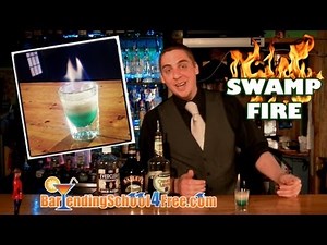 How to Make the Flaming Swamp Fire Shot (with Everclear Grain Alcohol)