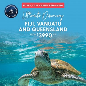 Immerse yourself in the tropical beauty of Fiji, Vanuatu, and Queensland on this unforgettable journey. From crystal-clear waters and white sandy beaches to vibrant island culture and lush rainforests, this is the ultimate South Pacific escape onboard Norwegian Sun in 2025 | Last Cabins Available Your 16 Night Fly, Stay and Cruise Holiday with $4000 Bonus Value includes: ✅ One way international flight to Fiji ✅ BONUS 2 Night premium hotel stay in Fiji ✅ BONUS Shared hotel to port transfer ✅ 14 N