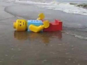 Giant Lego Man Named Ego Leonard Washing Up on World's Beaches