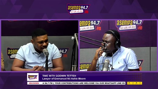 6.9K views · 92 reactions | No money was paid into Emmanuel Nii Ashie Moore’s Prudential account – Lawyer clarifies. #Ekosiisen | Asempa 94.7 FM | Facebook
