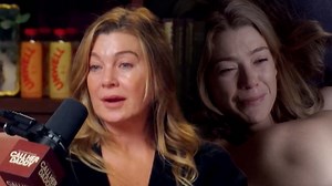 On 'Call Her Daddy,' Ellen Pompeo confessed to never watching her sex scene with T.R. Knight on 'Grey's Anatomy.' | Entertainment Tonight