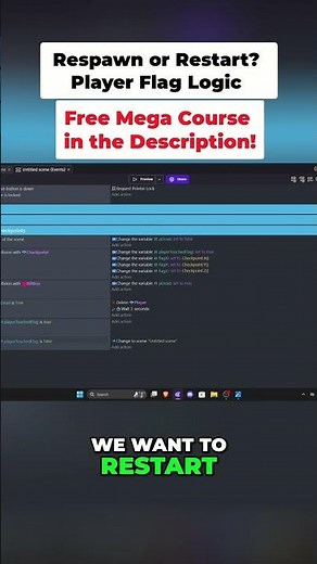 3D Respawn in GDevelop! #tutorial #gamedev #gdevelop #gdevelop5