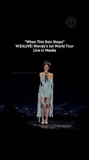When This Rain Stops - Wendy Live In Manila