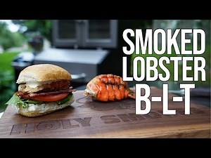 The Best BLT You'll Ever Eat - with Smoked Lobster Tail and Homemade Lemon Garlic Aioli!