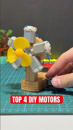 ✅Top 4 DIY MINIATURE Engines #tech #electric #diy #shorts