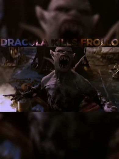 Dracula Kills Frollo #hunchbackofnotredame #vanhelsing #disney #vanhelsing