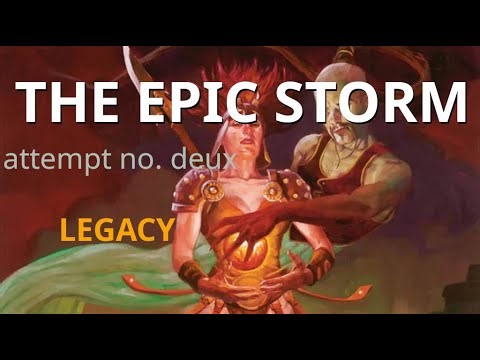 LET'S TRY THIS AGAIN.. The Epic Storm second attempt w/ Urza's Saga and Approach! Legacy MTGO League