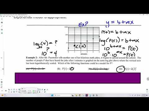 Semi log plots 2 15 lesson part 1 4 15 26