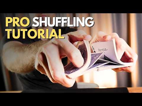 How To Riffle Shuffle Cards Like a Pro (Easy Tutorial)