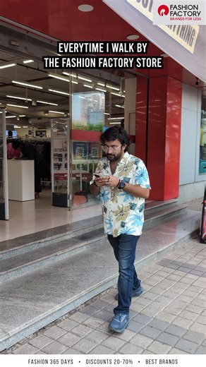 61K views · 5.4K reactions | Our deals are sooo tempting that you can't stop shopping every time you walk past our store. Visit the Fashion Factory outlet and enjoy big discounts on international and national brands. Fashion 365 days | 20-70% discounts | Best brands #FashionFactory #Offers #Discounts #Fashion365Days #BrandsForLess #BestBrands #Discount365Days | Fashion Factory | Facebook