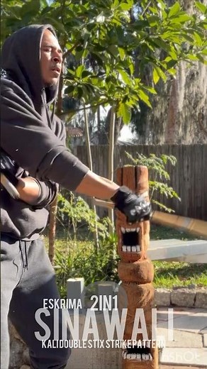 Kali Eskrima Tutorial | 2in1 | Sinawali Strike Pattern | How to Filipino Martial Arts Weapons FMA