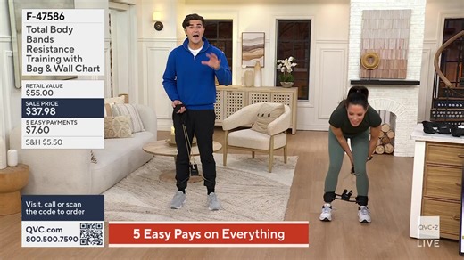 You are watching Fitness at Home on QVC2®. Shop the show, here: https://qvc.co/shopqvc2january2026 | QVC Live