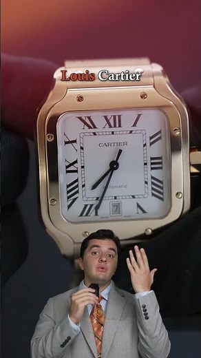 Santos de Cartier in 18K Gold: One of the First Men’s Wristwatches