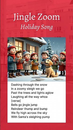 Jingle Zoom 🎶 | Jingle Through the Night! | Kids Christmas Dance Short | Christmas Song