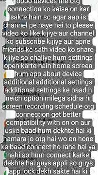 Connect and Transfer: Enabling OTG on Oppo Smartphones