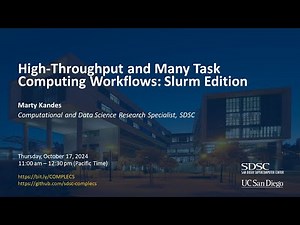High-Throughput and Many Task Computing Workflows: Slurm Edition