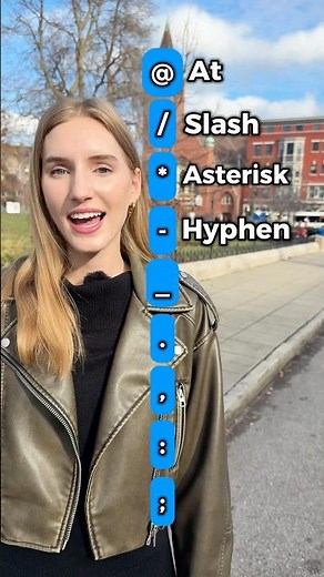 Essential symbols and characters in English 😊 #learnenglish #englishlanguage #ingles #english