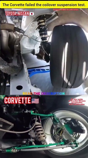 Corvette vs toyota ​JDM vs USDM: Suspension Test Challenge! 🇯🇵 vs 🇺🇸