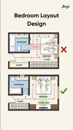 The Right Way vs Wrong Way to Arrange Your Bedroom #bedroominspo #designtips #bedroom
