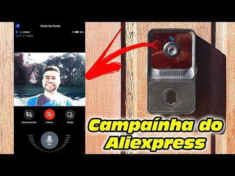 Wireless doorbell with camera from Aliexpress - Very cheap!