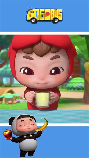 🍎🍌Apples And Bananas Song | Yummy Smoothie Song #shorts #nurseryrhymes #kidssong