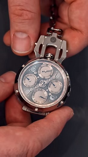 You never know what you’ll find when chatting with @k_chaykin. In today’s video we explored his new creation, the White Rabbit. With 16 total complications and 691 components. Check out the full video to hear his thoughts. dubaiwatchweek #konstantinchaykin #swisswatchgang | Swiss Watch Gang