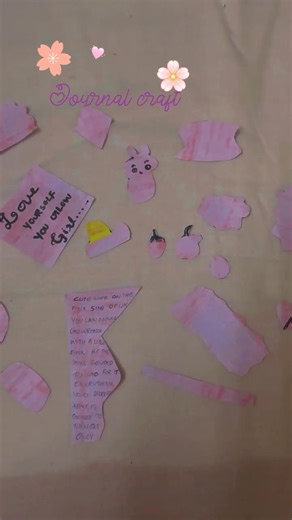 Journal Stickers Making | Easy DIY Journal Stickers ✂️📒 #Shorts