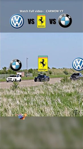 Ferrari SF90 vs 1000hp Golf R vs BMW M240i — 1/2 Mile RACE