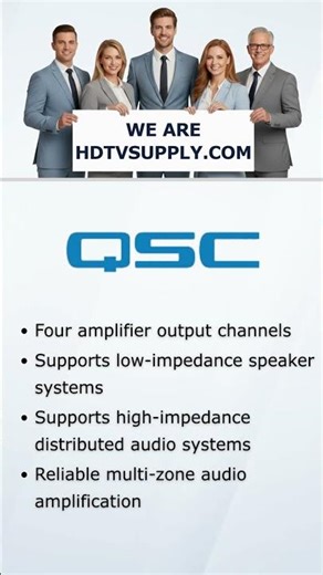 QSC SPA4-100 4-Channel Amplifier