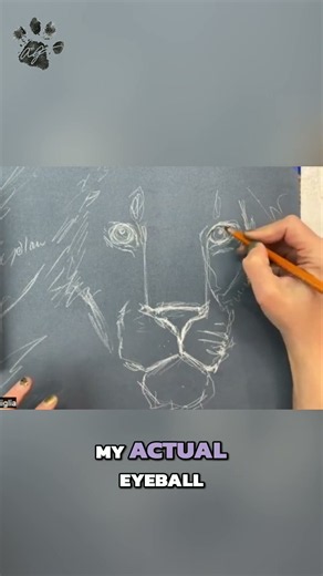 Master Drawing: Dark Colors for Eyeball Refinement #shorts