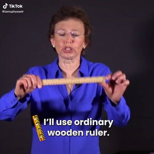 Break a ruler with #atmosphericpressure! 📏 #physics #tamu #science #fyp #education #learnontiktok #doitathome