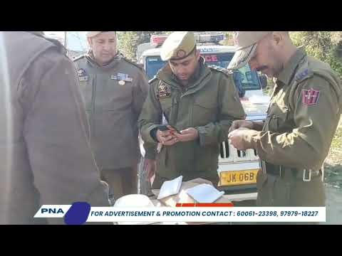 #BigBreaking: Doda Police Arr*est Three Dr*ug Peddlers with 20 Gram Chitta - SHO Parvaiz Khandey Led