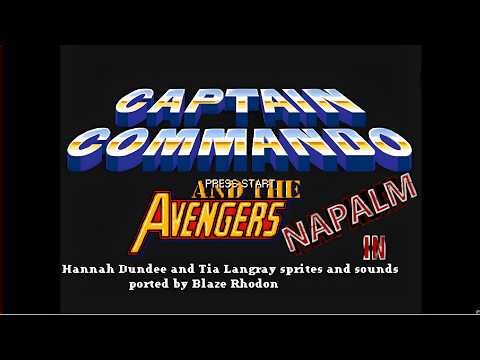 Captain Commando and the Avengers – Hannah Dundee Edition (Napalm Series) | OpenBoR Gamer