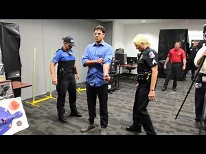 RAW: Sarasota Police demonstrate new X2 Tasers