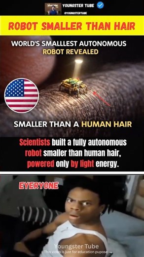 😱🔥Scientists Just Built a Robot Smaller Than a Human Hair 🤯