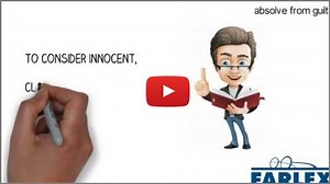 she was absolved from guilt