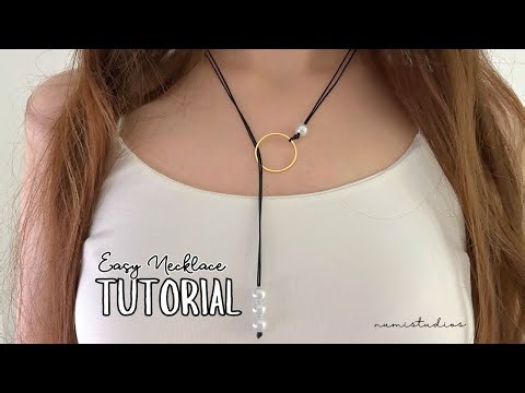 How to Make a Necklace at Home | Easy DIY Jewelry Tutorial for Beginners