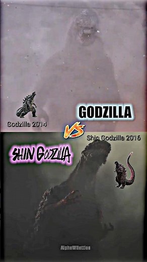 Godzilla 2014 vs Shin Godzilla #wis #godzilla #shingodzilla #godzilla2014