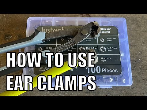 How to Use Ear Type Hose Clamps - Are They Better Than Common Worm Gear Clamps?