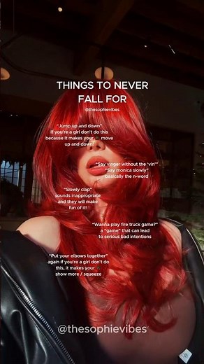 THINGS TO NEVER FALL FOR 💫 #advice #tips #aesthetic #lifeadvice #staysafe