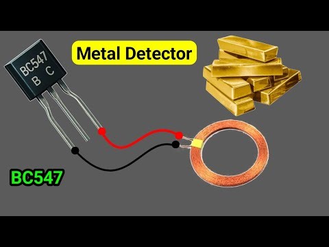 Make Easy Wireless Metal Detector Using BC547