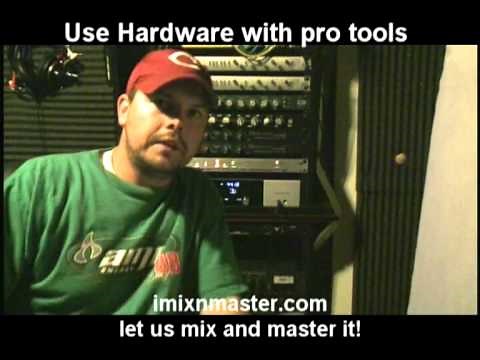 Using hardware with pro tools