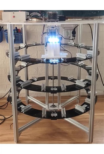 Hệ thống lưu kho tự động Automated Storage and Retrieval System #diy #Arduino #plc #Auto