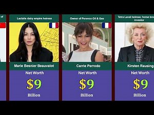 Meet The Top 50 RICHEST Women Dominating Global Wealth | Part 2