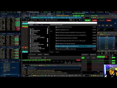 Professors Live Morning Scalping Large Caps: Strike and Recoil Strategy