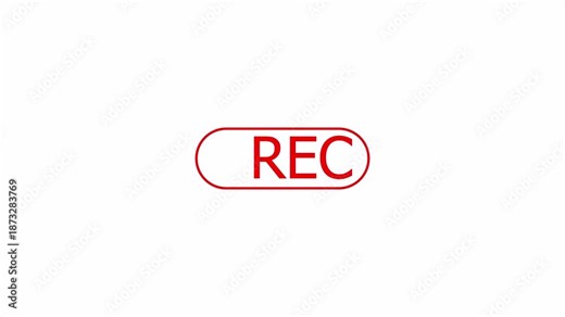 screen recorder, recording overlay frame, camera streaming recorder, footage, Video recording sign on a transparent background, Rec live icons of recording buttons in 4k.