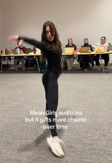 some lovely BTS of our auditions and interviews for mean girls 🩷🩷🩷🩷🩷 - #syracuseuniversity #firstyearplayers #college #theatrekid #meangirls