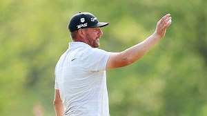 Michael Block says hole-in-one 'absolutely destroyed' the cup, soaks in finish